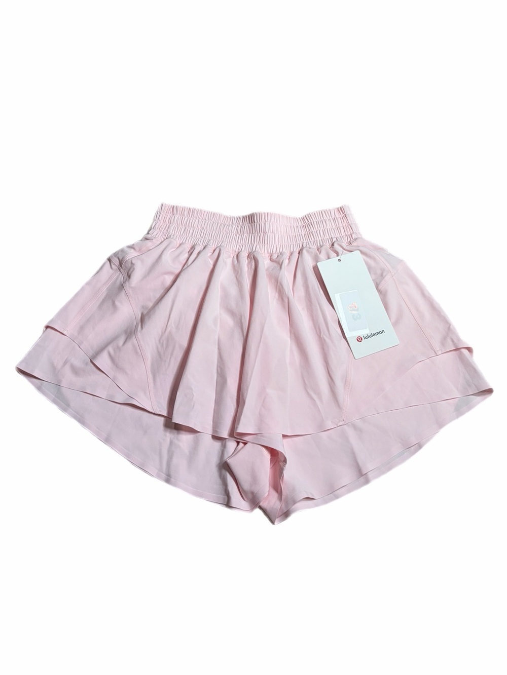 NWT Lululemon Shake It Out High-Rise Running Short 2.5" (Pink Pearl) Size XS
